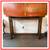 Gregorius Pineo Vintage Dark Wood Console Table 10 thumbnail