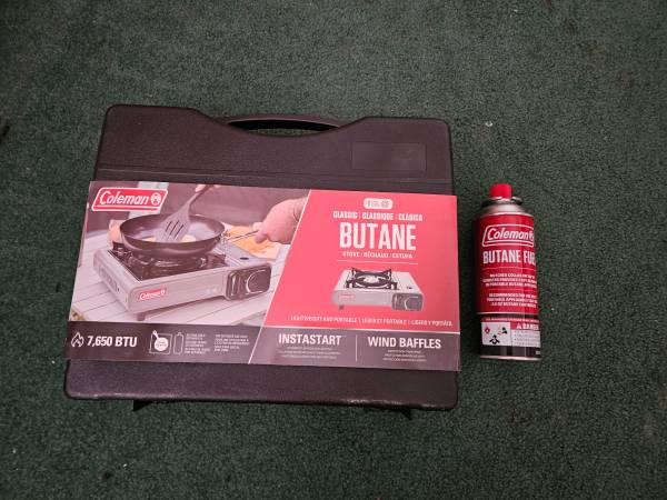Coleman single burner stove 1
