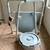 Folding Steel Commode Toilet Set 3 thumbnail