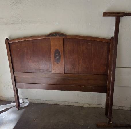 Antique headboard and footboard Double 1