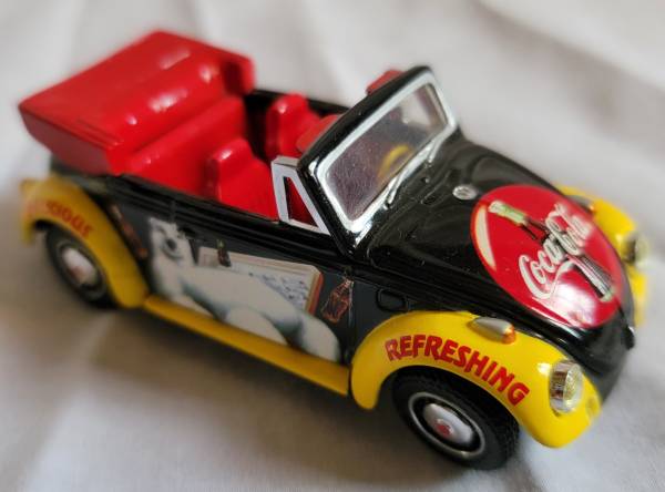 Matchbox Coca Cola 1968 Volkswagen Beetle Convertible 1
