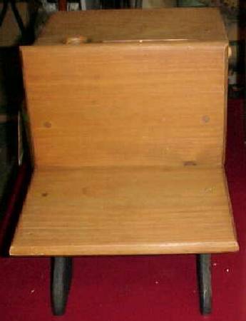 Doll Size Single School Desk 1