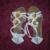 Leather Floral Sandals with Zip-Up Backs 1 thumbnail