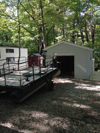 Fishing pontoon 1