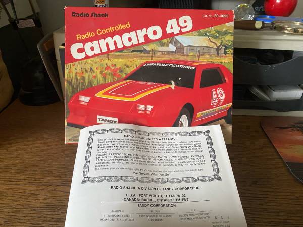 Radio Shack Camaro 49 1