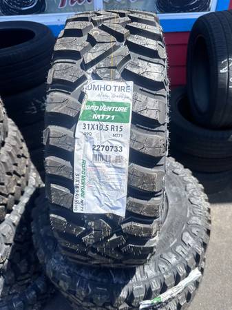 4 Kumho 31x10.50-15 1
