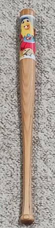 Rare Mini-Baseball Bat of The Famous SD Chicken AUTO Jack Clark 1