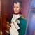 Napoleon Portrait Painting with Large Gold Gilt Frame 5 thumbnail