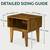 66% off Retail. MidCentury Night Stands SOLID wood. 3 thumbnail