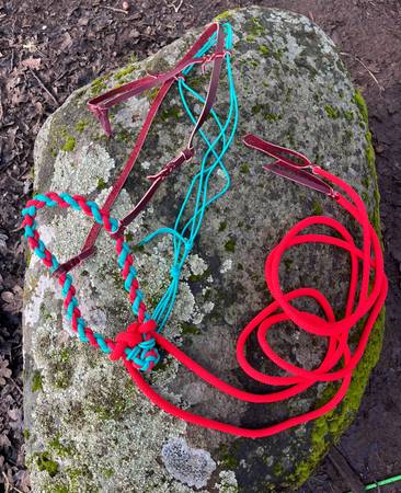 Custom made loping hackamores $50-$125 1