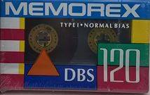 Vintage Memorex Normal Positon I dBS 120 Cassette Brand New Factory 1