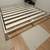 King platform bed frame metal 13” under bed clearance + bunky boards 1 thumbnail