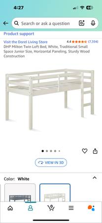Kids twin loft Bed 1
