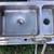 Double kitchen sink with goose neck faucet 4 thumbnail
