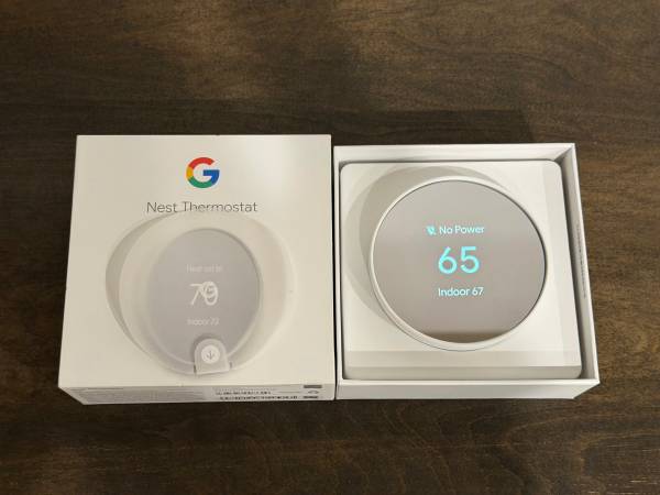 Google Nest Programmable Wi-Fi Smart Thermostat 1