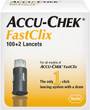 sealed box of 102 Accu-Chek FastClix lancets 1