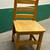 chair: small kids solid wooden chair 4 thumbnail