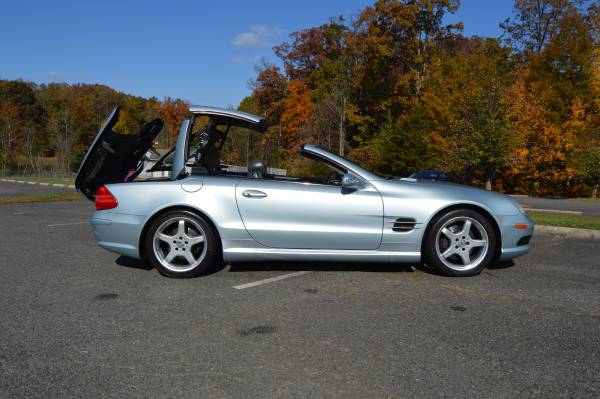 2003 Mercedes-benz SL 500R POWER CONVERTIBLE TOP LOW MILES - $9,599 (MANASSAS)63616327731971123