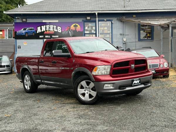 2012 RAM 1500 QUAD CAB OUTDOORSMAN PICKUP 4D 6 1/3 FT (clean Title) 1