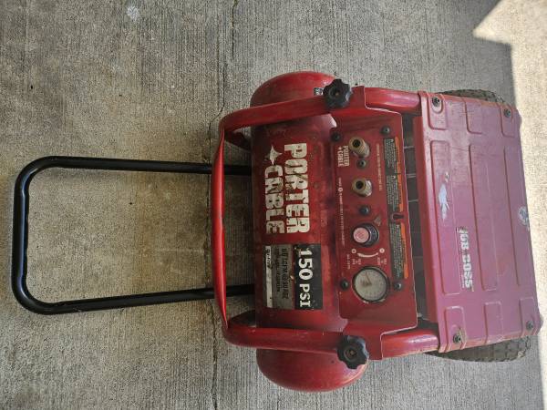 Porter Cable the boss air compressor 1