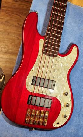 Squier ProTone 5-string Bass MIK 1994 1