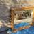 Rustic pine beveled mirror 3 thumbnail