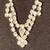 lot of BEAUTIFUL VINTAGE CLEAR RHINESTONE NECKLACES EARRINGS 15 thumbnail