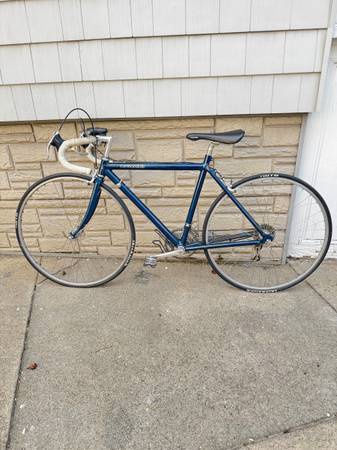 21” (52cm) cannondale road bike 24” wheels 1