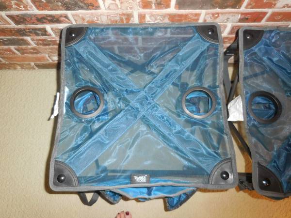 Timber Ridge Portable Camping Folding Table, 2 Cup Holders (QTY 2) - $25 (Bothell)63470797502337122