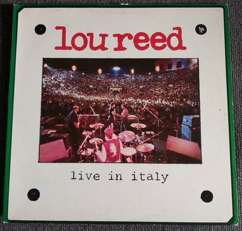 Lou Reed Live in Italy 2lp ex 1