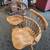2 Vintage Wood Stools 4 thumbnail