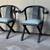 four Michael Taylor or James Mont style aluminum patio dining chairs 5 thumbnail