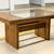 MCM Dining Table with Glass Inlay and Extensions 5 thumbnail