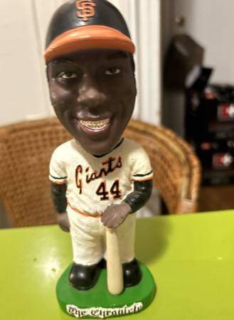 Willie McCovey 2001 Bobble Head S.F. Giants Hall of Fame used 7 1/8" 1