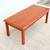 Traditional Classic Arnold Furniture Rectangle Walnut Coffee Table 1 thumbnail