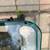 Vintage wrought metal and glass Giacometti style coffee table B36 13 thumbnail