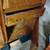 SOLID OAK ANTIQUE CURIO / SECRETARIAL DESK 3 thumbnail