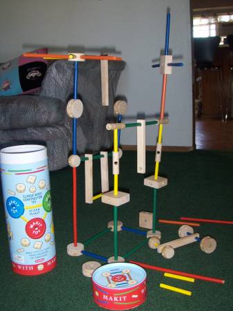 Schylling Makit® Wood Building Set 1