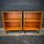 Pair of compact danish modern teak and glass cabinets 6 thumbnail
