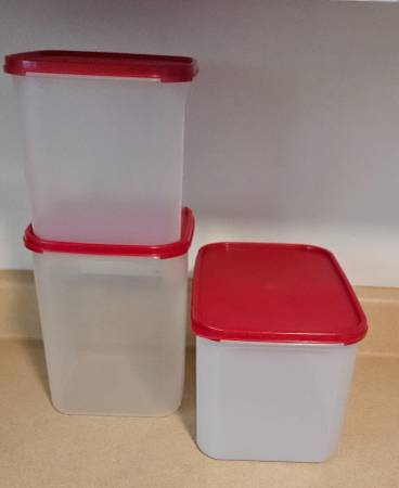 Tupperware modular 6 piece set 1