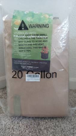 VIVOSUN 5-Pack 20 Gallons Grow Bags 1