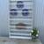 Vintage Solid Wood Plate & Platter Display Rack, Off-White 2 thumbnail