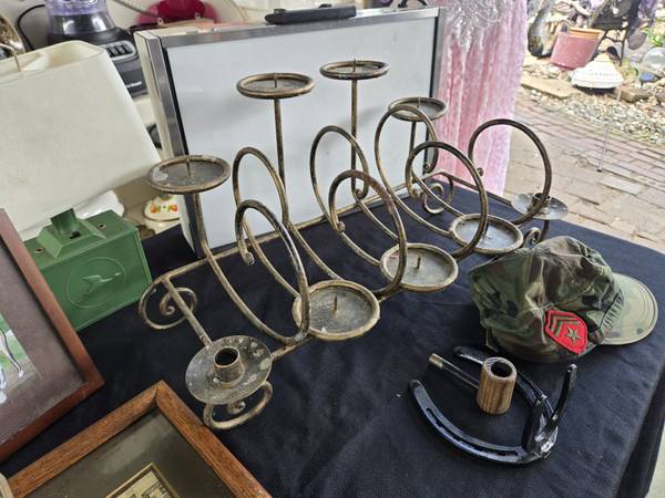 Fireplace candle holder 1