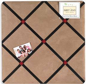 3 Piece Fabric Memo Board/French Bulletin Board 1