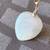 Natural Jade 18K white gold plated pendant with Swarovski necklace 5 thumbnail