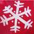 Hallmark Christmas Red Snowflake Holiday Mitten 2 thumbnail