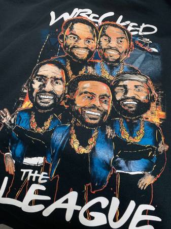 Golden State Warriors "Wrecked The League" T-Shirt From 18-19 Season 1