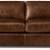 *** RH Restoration Hardware MAXWELL LEATHER 2-CUSHION SOFA - Down 1 thumbnail