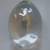 Clear Crystal Glass Oval Shape Cabochons 1 thumbnail