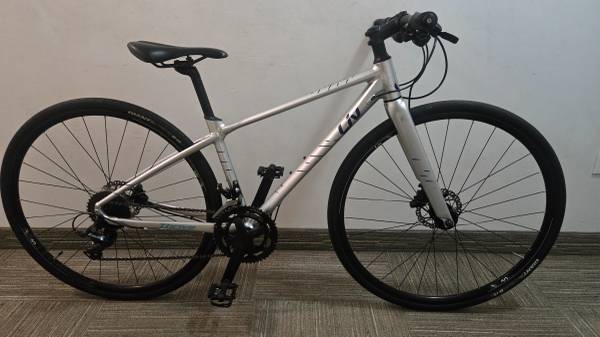 2020 Liv Thrive 2 Disc hybrid fitness bike w/carbon fork. S./16" 1